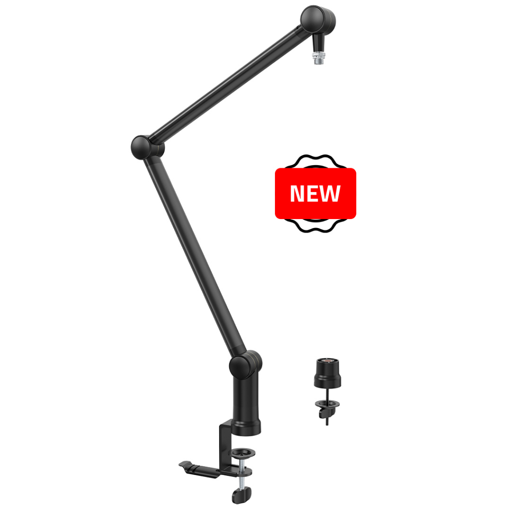Thronmax S3+ Zoom Boom Arm Mic Arm,Fully Adjustable Podmic for Gamers and Podcasts Universally