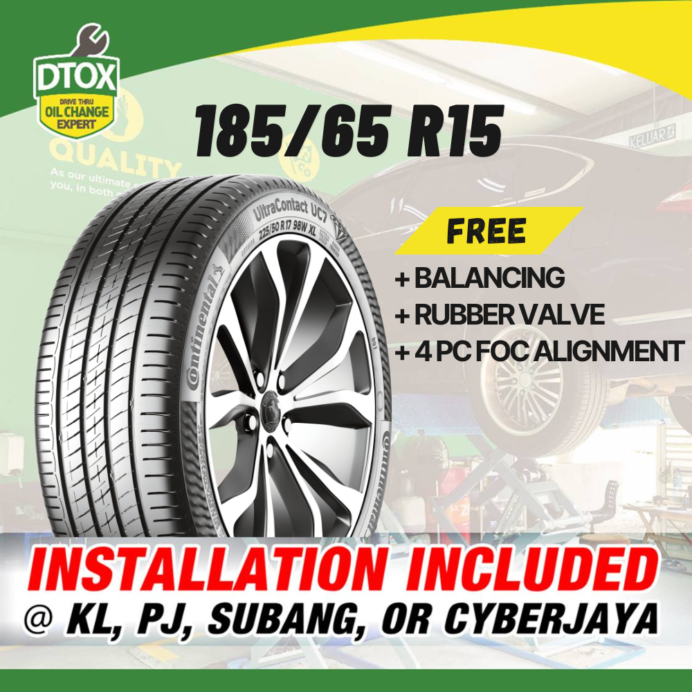 [Installation Provided] New Tyre 185/65R15 for Almera Michelin ...