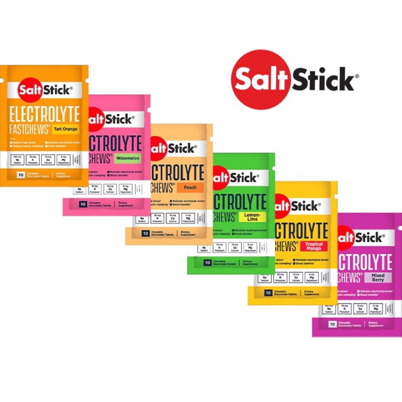 SaltStick Electrolyte Fastchews (1 pack 10 Tablets) Expdate 2024/25/26
