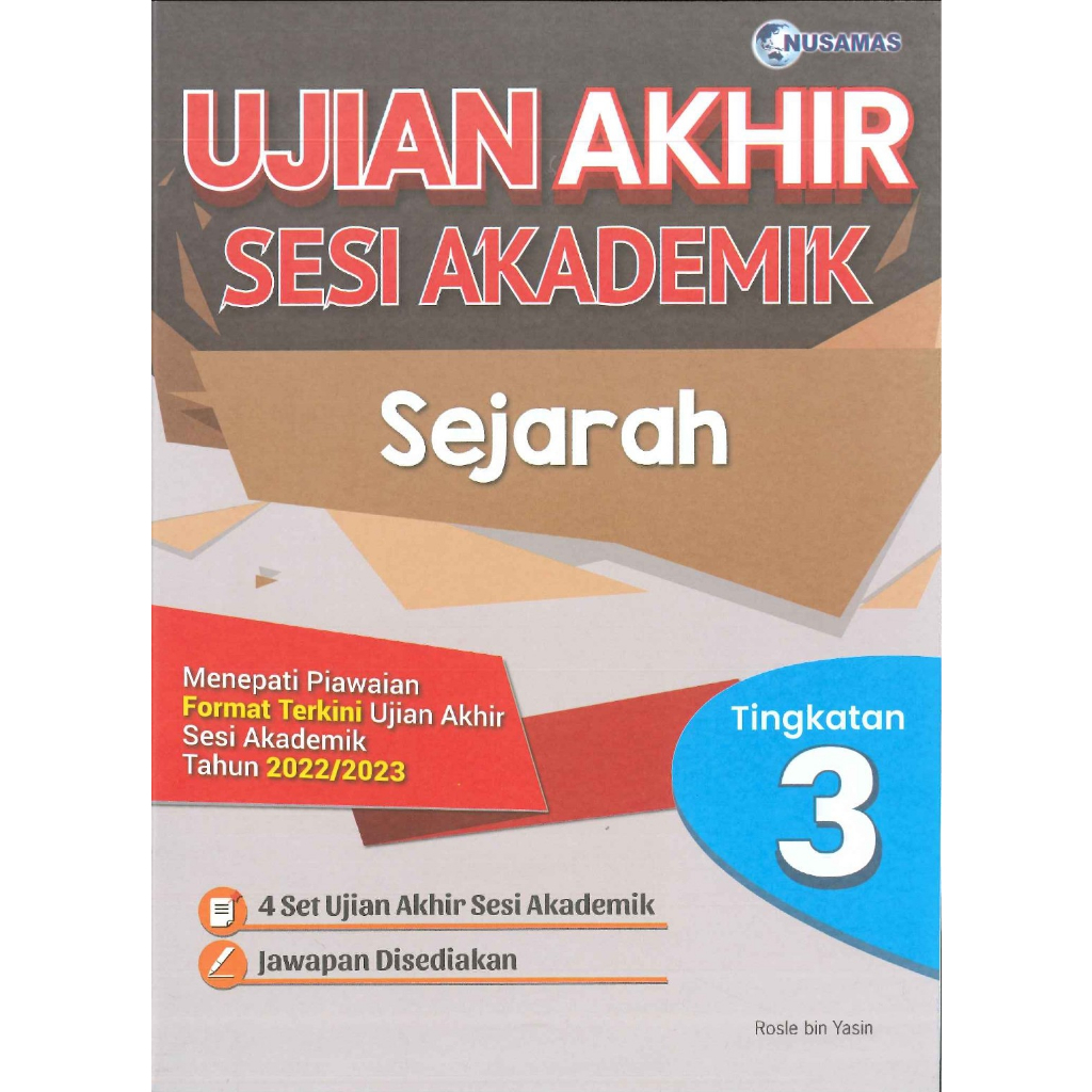 BUKU KERJA / LATIHAN 2023 UJIAN AKHIR SESI AKADEMIK TINGKATAN 3 ...