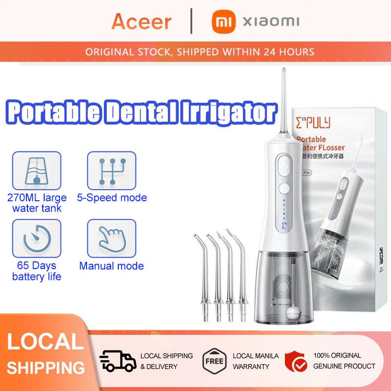 ENPULY Portable Oral Irrigator Water Flosser Dental Water Jet Tools ...