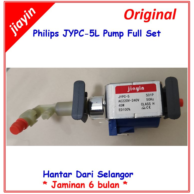 Philips Steam Iron (Original) Pump JIAYIN JYPC-5 JYPC 5 WIth L Valve Full Set