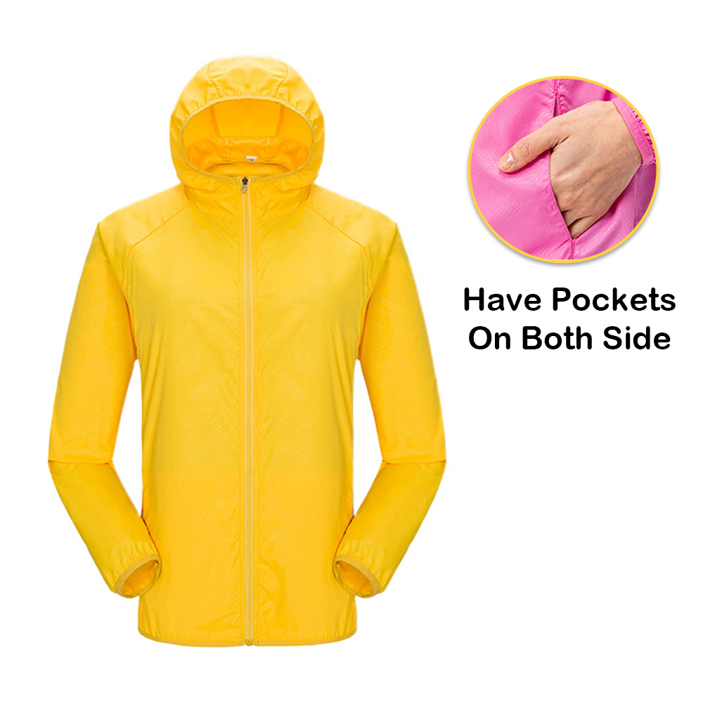 READY STOCK Jogging Jacket With Pocket Men Women Unisex Hiking Sport