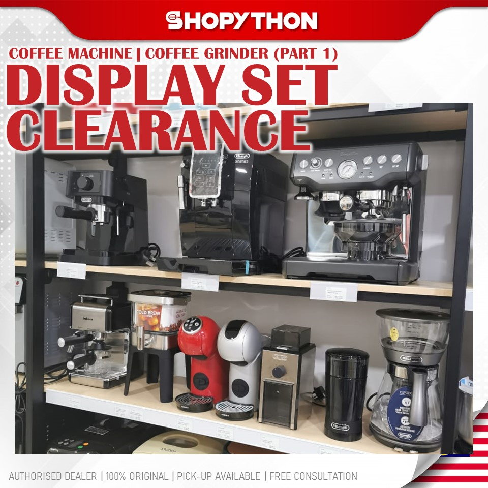 [DISPLAY SET CLEARANCE Coffee Machine Part 1] Brand Delonghi Breville Original Good Condition