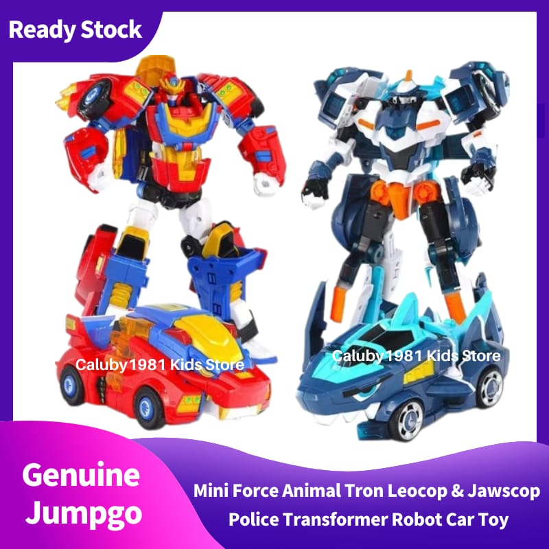 Mini Force Animal Tron Leocop Lion Ranger Jawscop Space Police Car ...