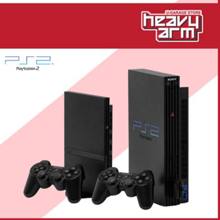 Playstation 2 Console, PS2 Console, Retro Console (Refurbished) * Support  100 Games *