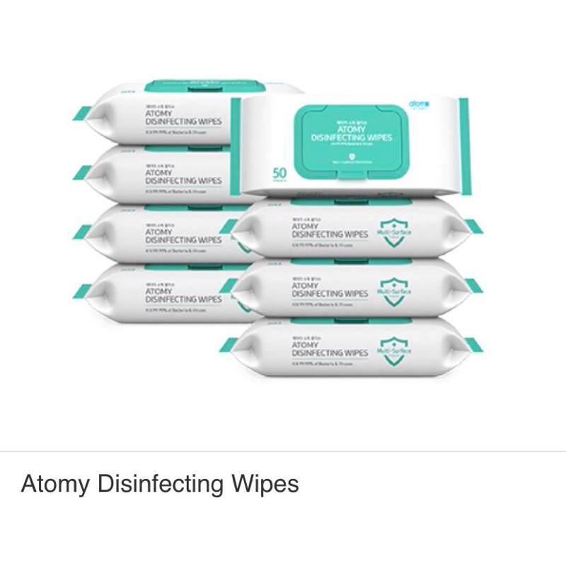 Atomy Disinfecting Wipes (50 sheets x 8 packets) Shopee Malaysia