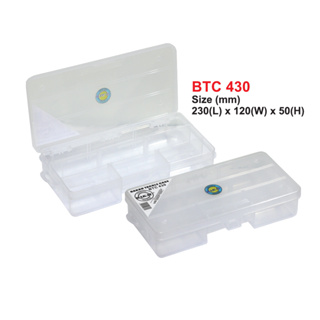Bakau Tackle Box Case Fishing Lure Storage Case Organizer Container Kotak  Pancing Bait Gewang Minnow Soft Plastic