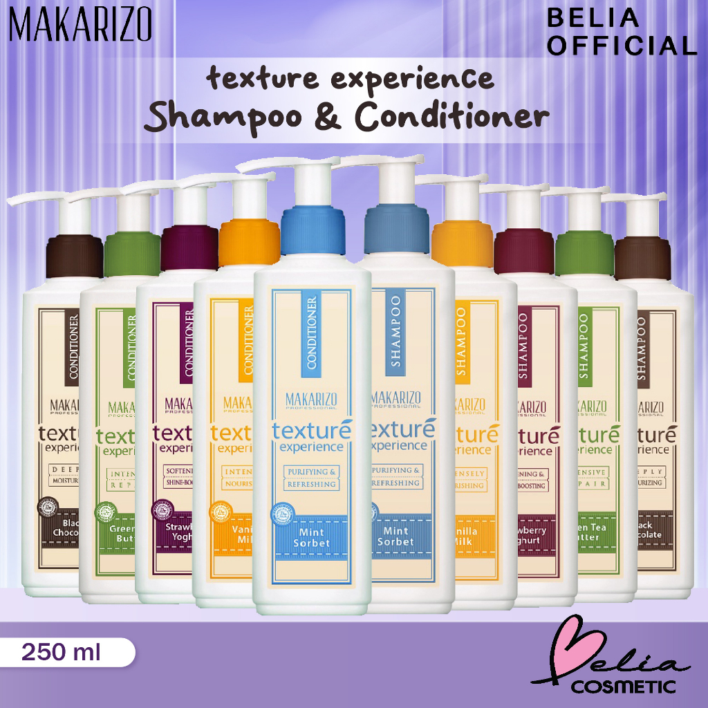 MAKARIZO Texture Shampoo / Conditioner 250ml Shopee Malaysia
