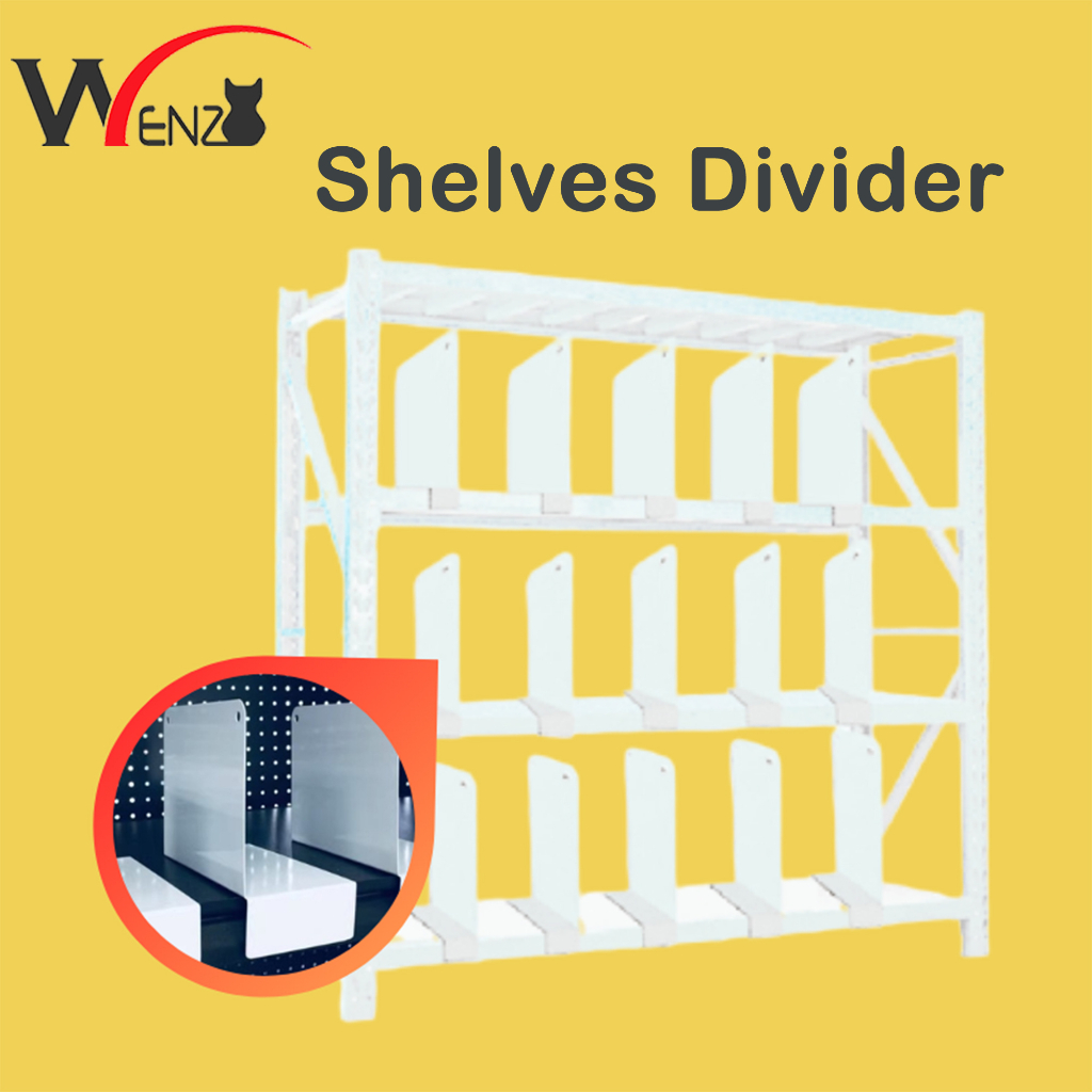 Warehouse Shelf Label Isolation Metal Divider Plate Partition Board Shopee Malaysia