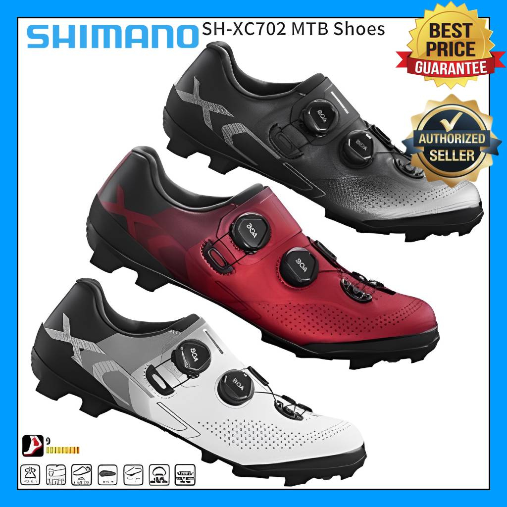 SHIMANO SH XC702E XC702 XC7 MTB Cycling Shoes Wide MALAYSIA WARRANTY 100 Original Shopee Malaysia