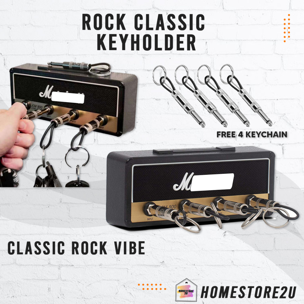 Classic rock key holder hanger organizer home decor wall box car