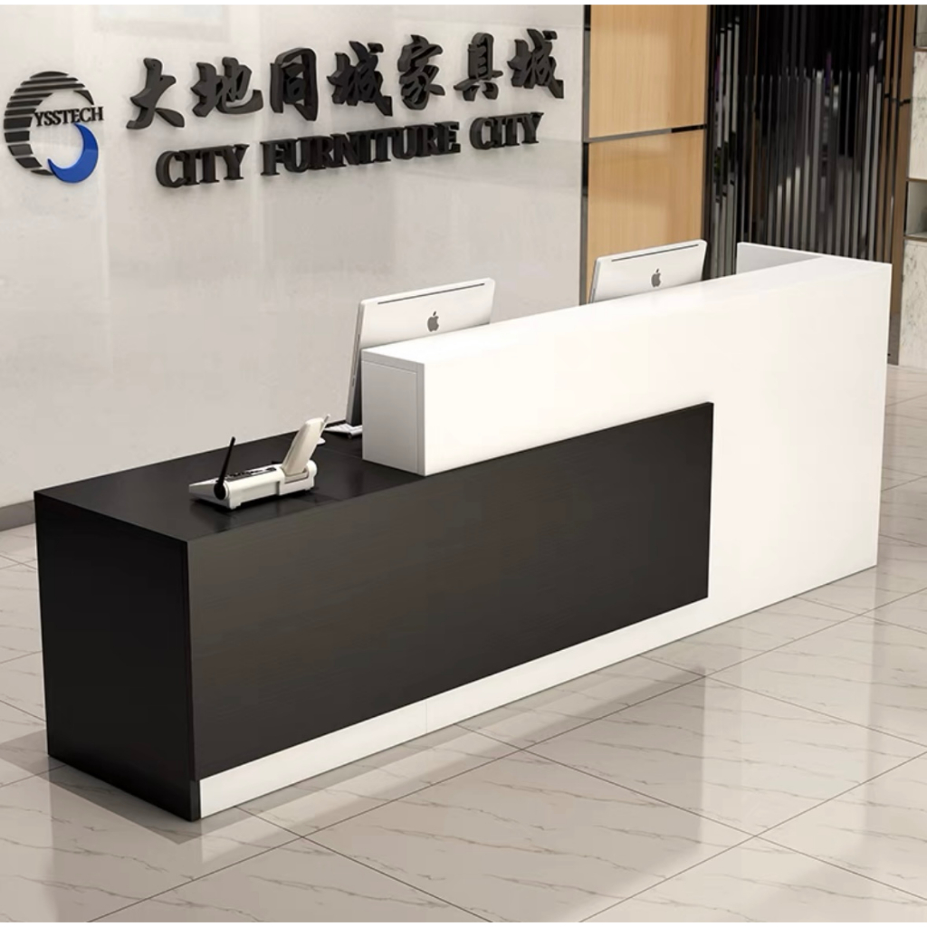 Reception Counter Table Reception Desk front desk counter receptionist ...