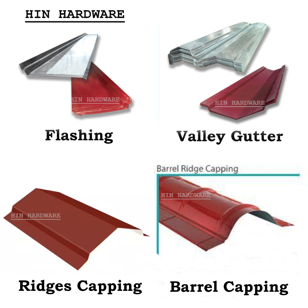HIN PRE ORDER G30 Metal Roofing Flashing / Valley Gutter / Ridges