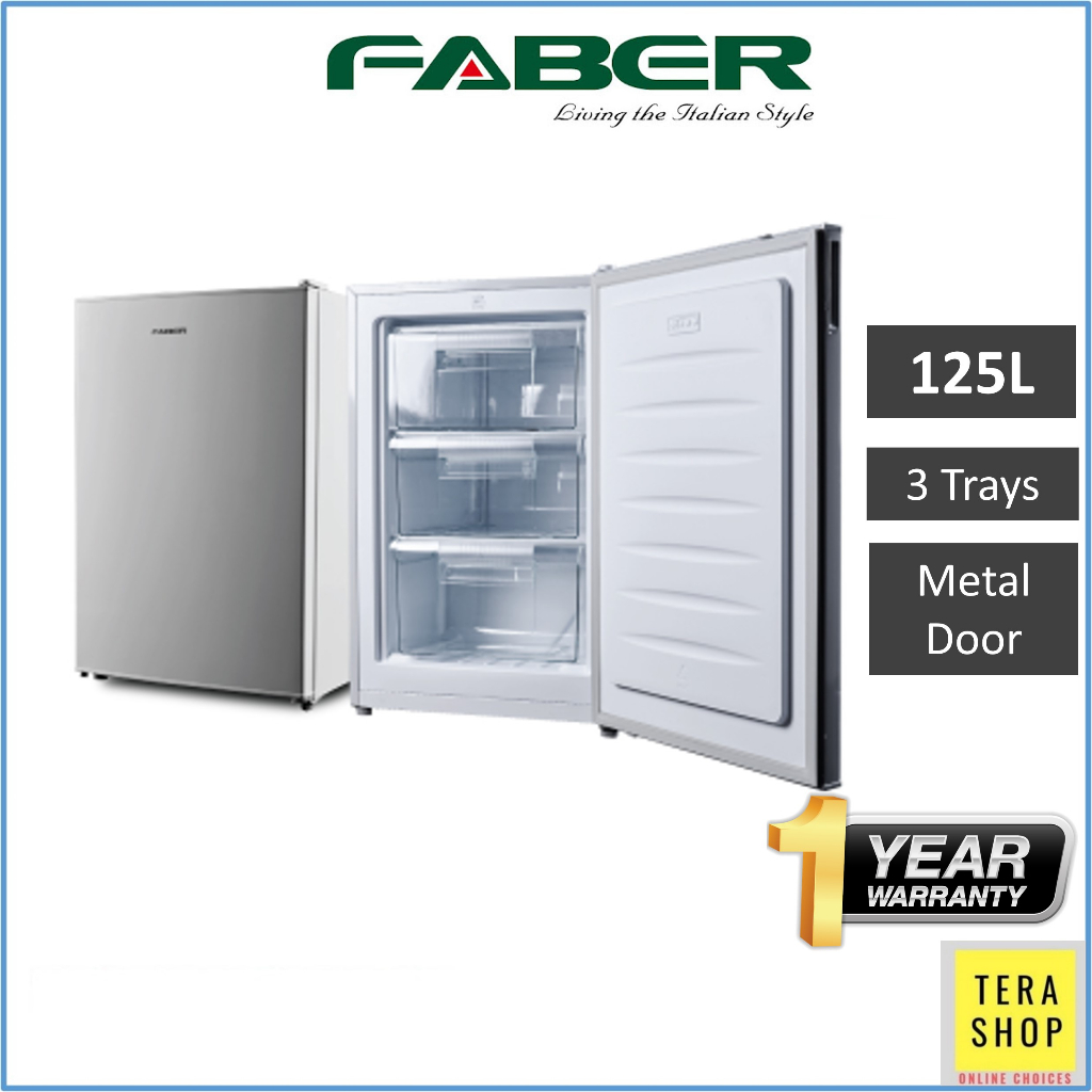 Faber Freezor 125 Upright Freezer 125L Peti Beku | Shopee Malaysia