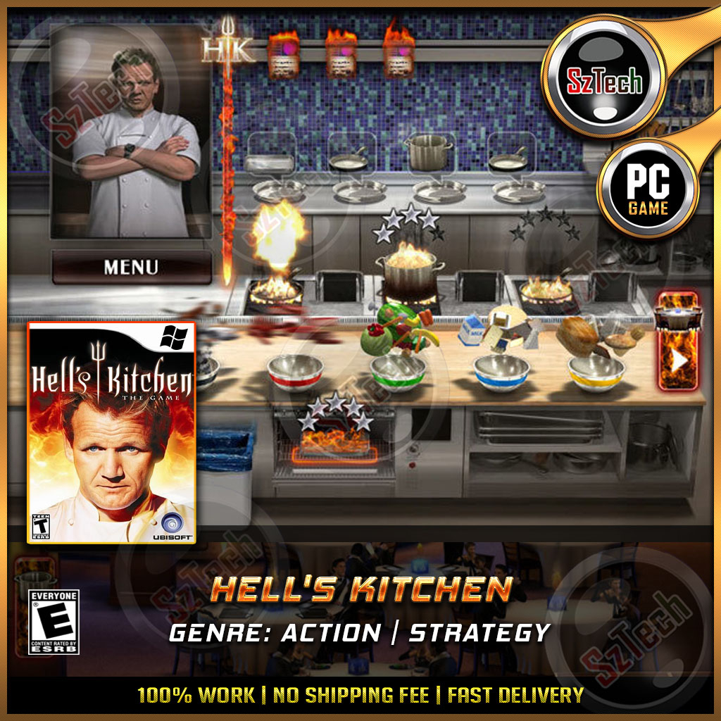 Hell's kitchen [PC/LAPTOP GAME] 🔥 [ DIGITAL DOWNLOAD] 🔥Nostalgia Games🔥