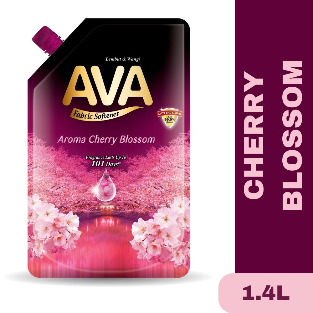 AVA Fabric Softener Aroma Cherry Blossom (1.4L) | Shopee Malaysia