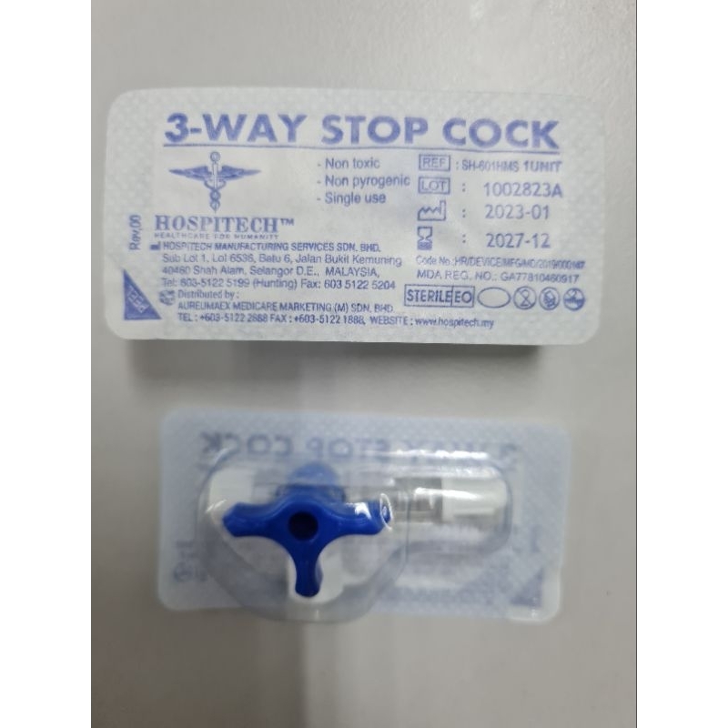 Hospitech 3-Way StopCock 1's | Shopee Malaysia