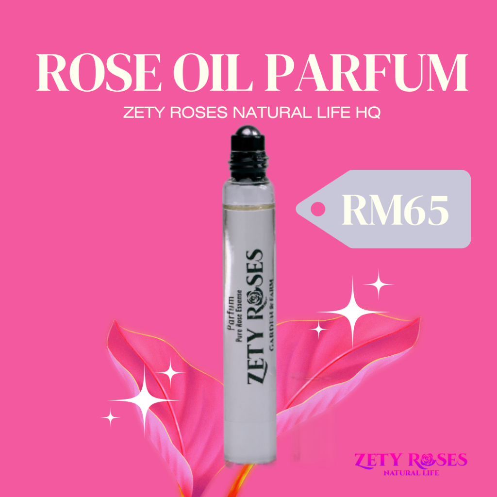 Zety Roses Pure Rose Essence Original Parfum/Perfume (Classic) 100% ...