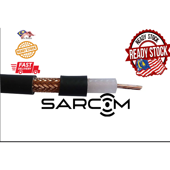 (Ready Stock) Diamond RG213 Coxial Cable (1Meter) | Shopee Malaysia