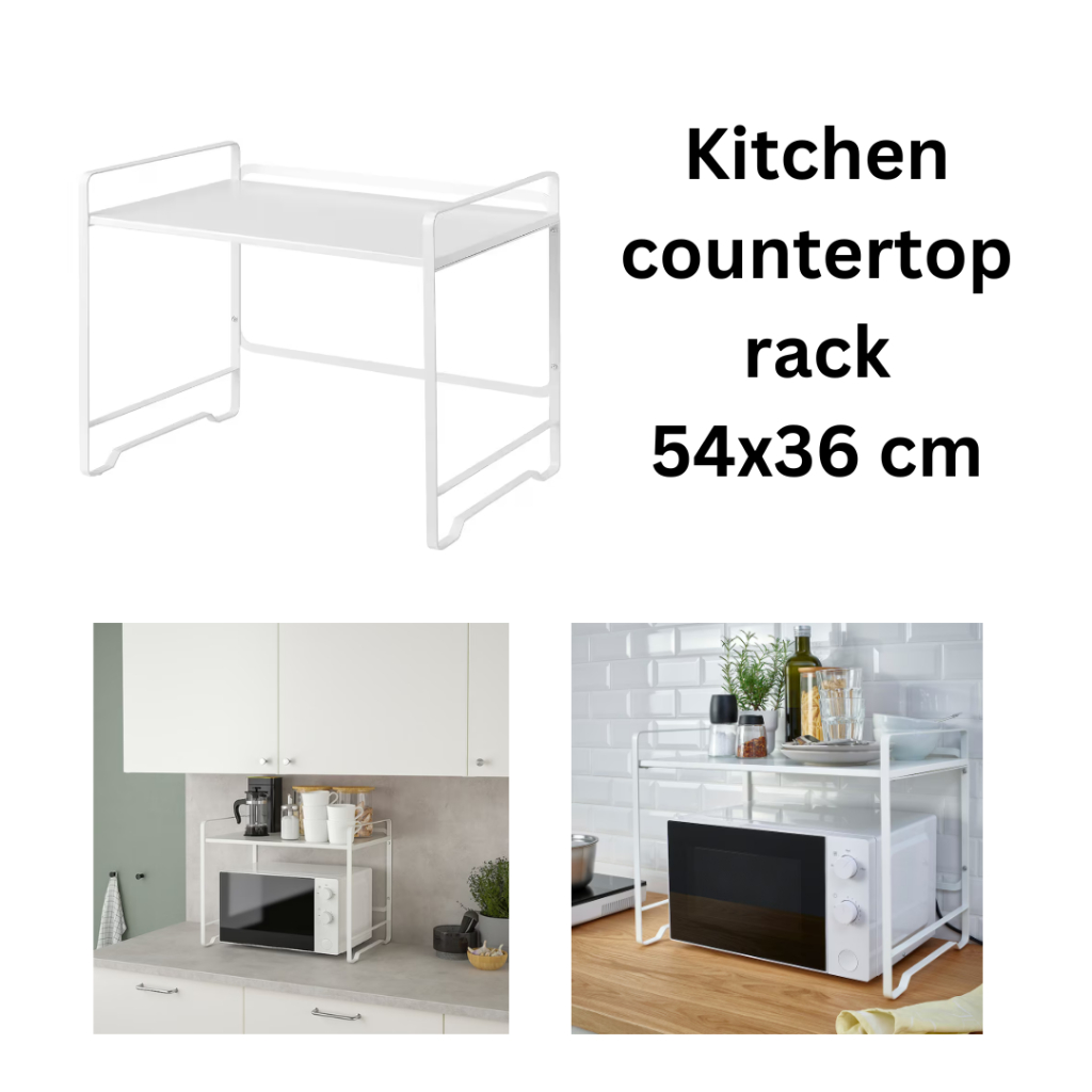 IKEA AVSTEG - Kitchen countertop rack, white, 54x36 cm | Shopee Malaysia