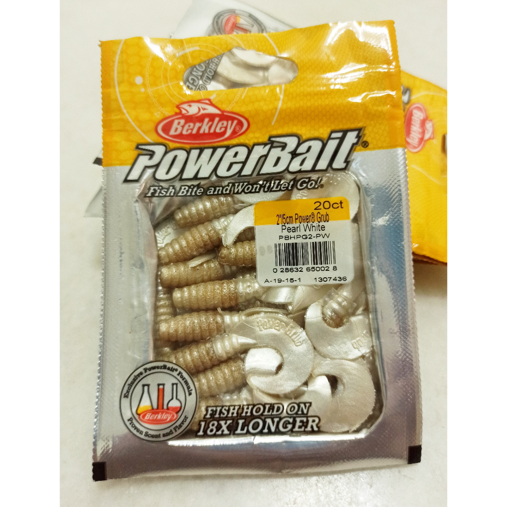Berkley PowerBait Power Grubs – 2 Inch / 5cm | Scent-Impregnated Soft Bait For All Fish Species - View #9