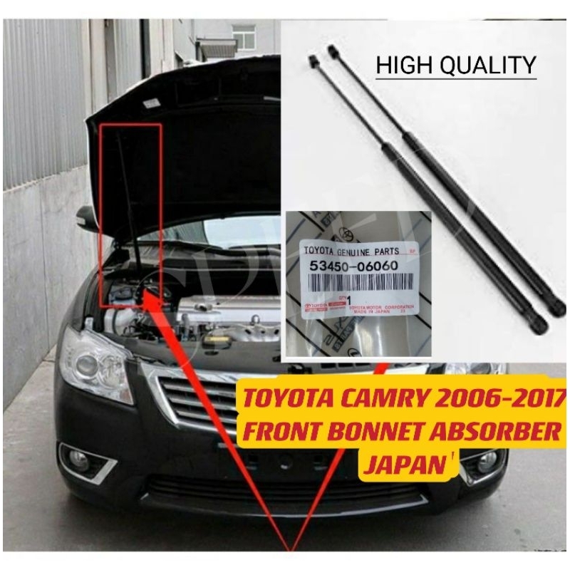 TOYOTA CAMRY 2006-2017 ORIGINAL FRONT BONNET ABSORBER /BONNET DAMPER ...