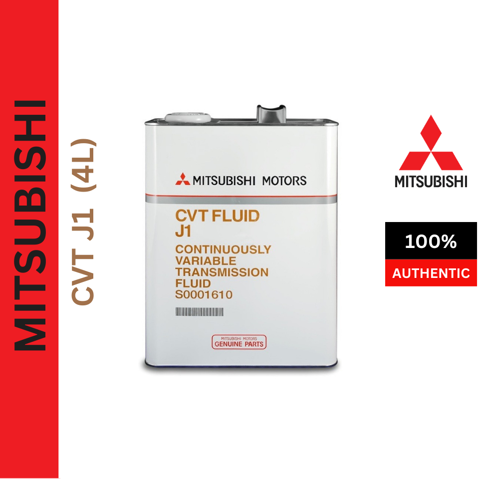 (S0001610) Mitsubishi ATF CVT J1/J-1 Auto Transmission Oil 4 Liter ...