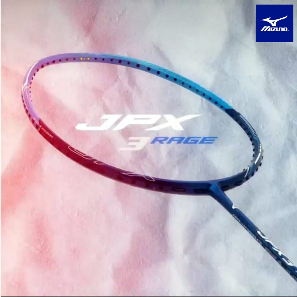 Mizuno JPX 3 Rage Badminton Racket * FREE YONEX BG66 BRILLIANT & MIZUNO