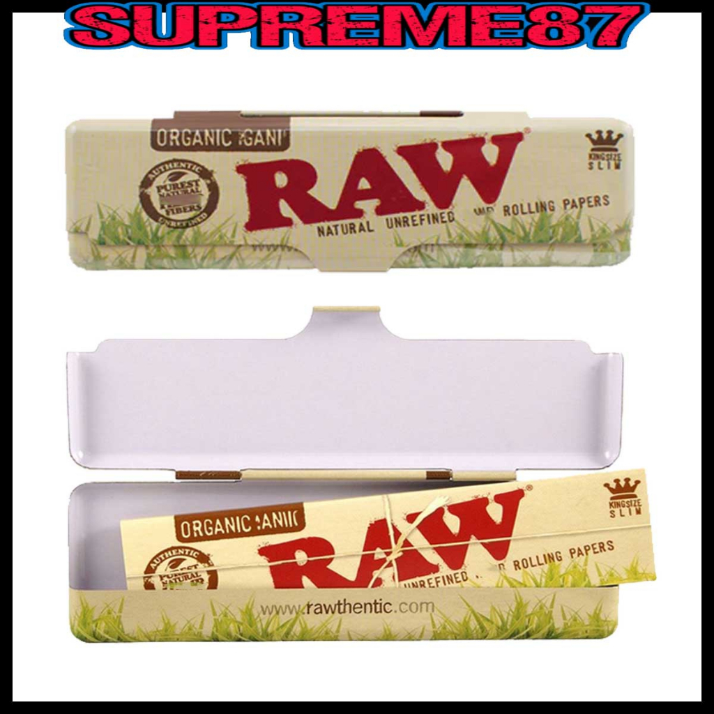 Raw Classic Organic Metal Paper Case Tin Shopee Malaysia 8796