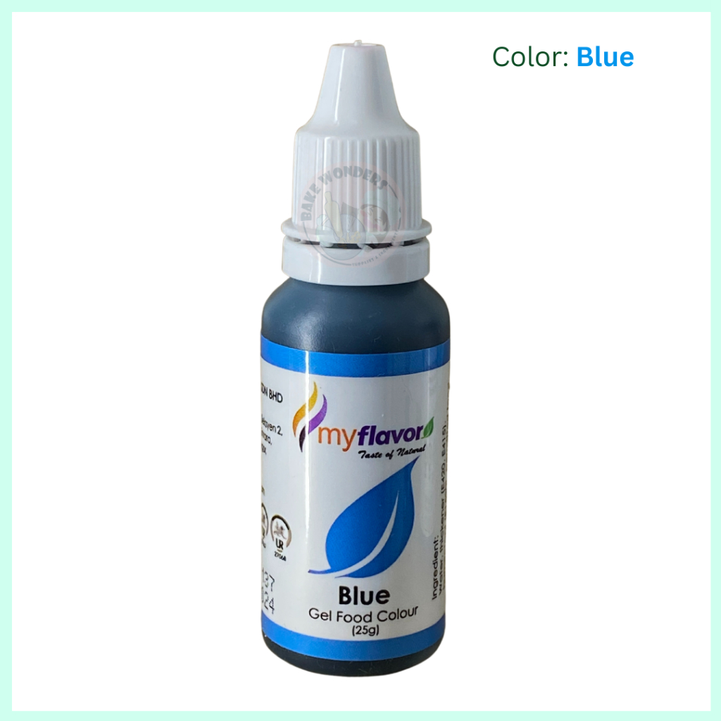 Myflavor Gel Food Colour/Pewarna Gel Makanan/Food colouring/Edible gel