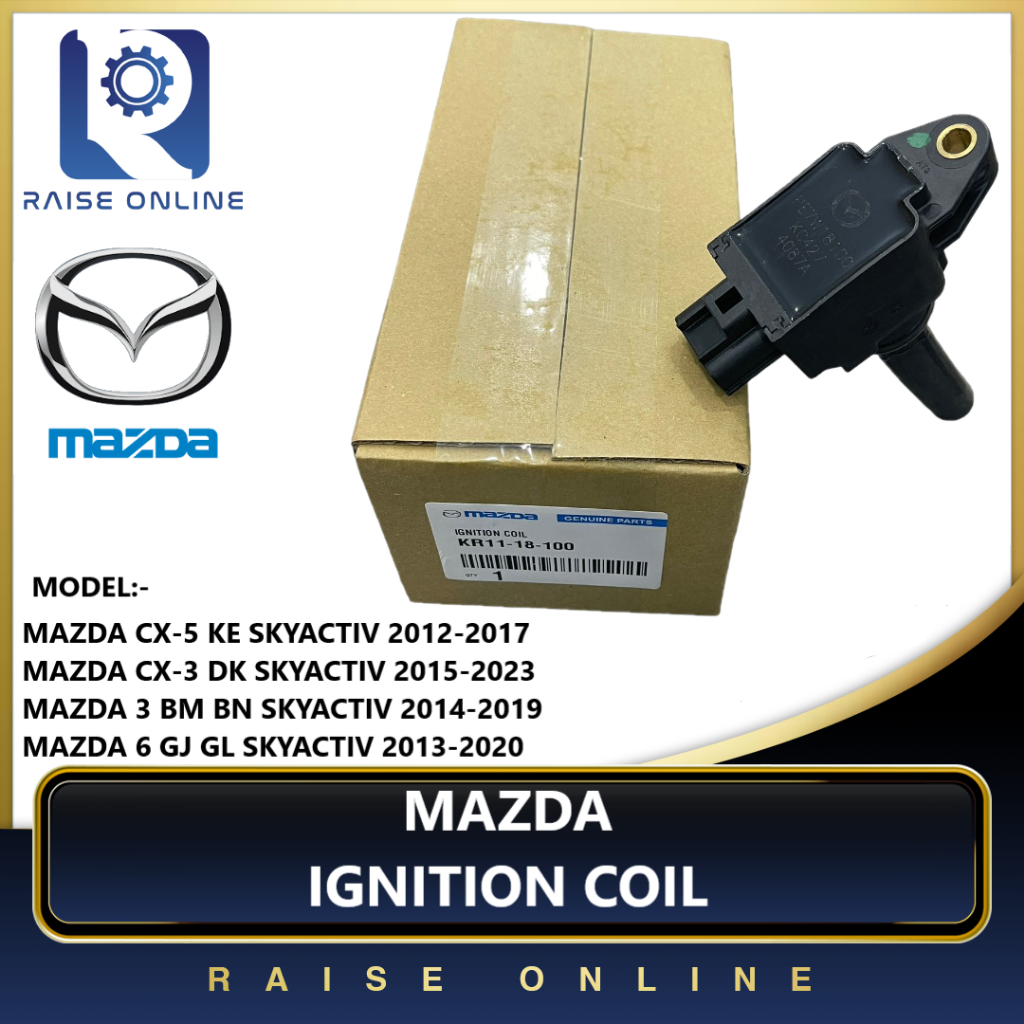 100 GENUINE MAZDA IGNITION COIL MAZDA CX5 KE CX3 DK MAZDA 3 BM BN