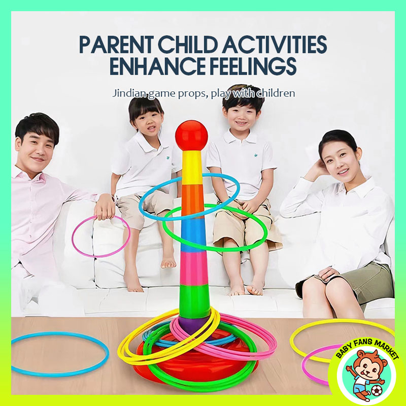 Ready Stock Throw Circle Toy Throwing Ring Game Children Creative
