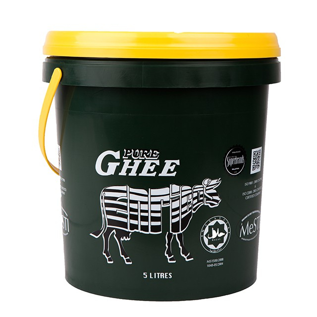 Enrico's Pure Ghee 5L / Enricos Pure Ghee 5KG Minyak Sapi Tulen 5 liter