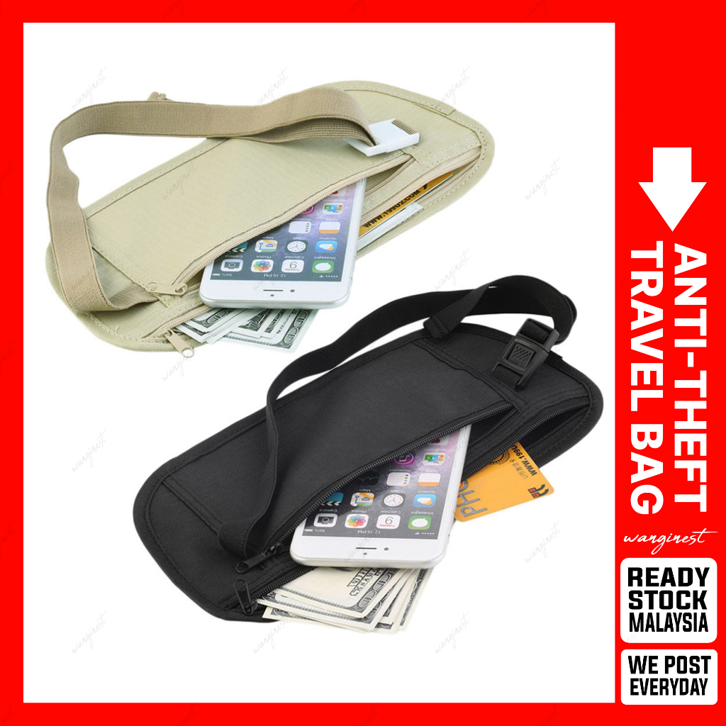 invisible travel pouch