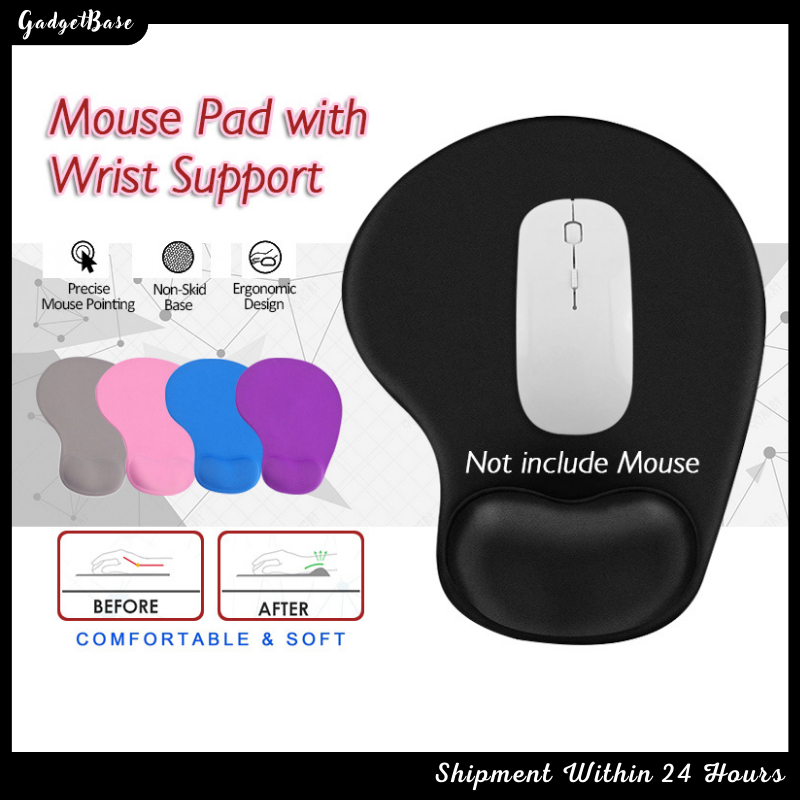 Mouse Pad with Wrist Rest for Computer Laptop Notebook Mouse Mat with ...
