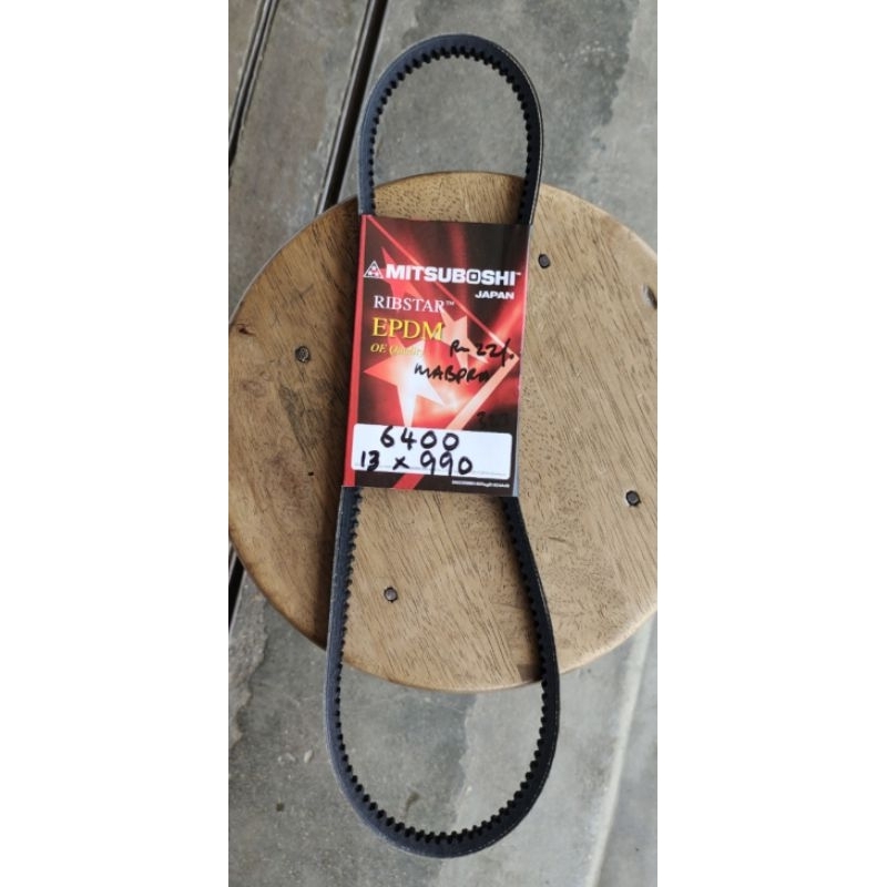 Toyota Unser 1.8 Aircorn Fan Belt Mitsuboshi 6400 (13x990) Shopee