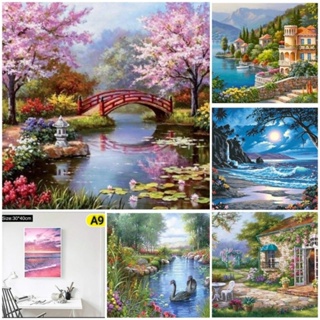 DIY Diamond painting kits for adults 5D Diamond Painting The beautiful  reflection of the tree Full drilling Diamond Art Painting Kits Home Wall  Decor Gift 30*40cm rimless