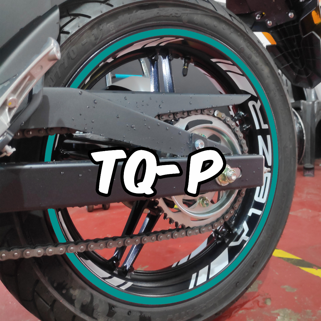 Rim Sticker Y16ZR Turqoise | Shopee Malaysia