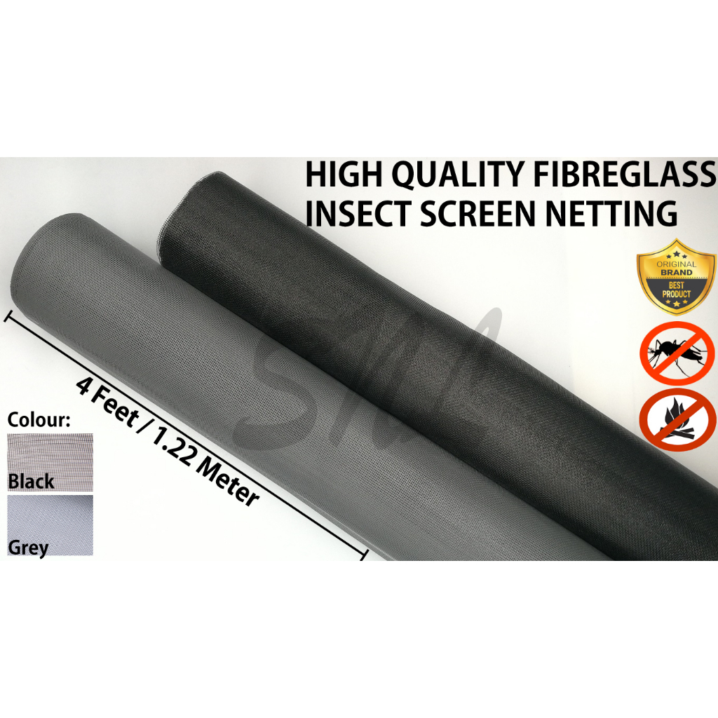 HIGH QUALITY FIBREGLASS INSECT SCREEN NET | MOSQUITO MESH | FIBRE NET ...