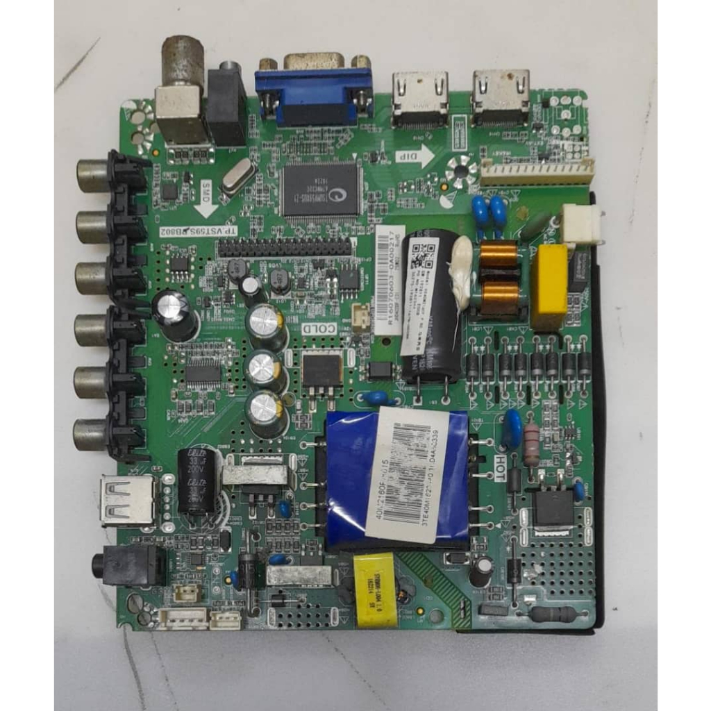(B248) Hisense 40M2160P Mainboard, Cable, Sensor. Used TV Spare parts