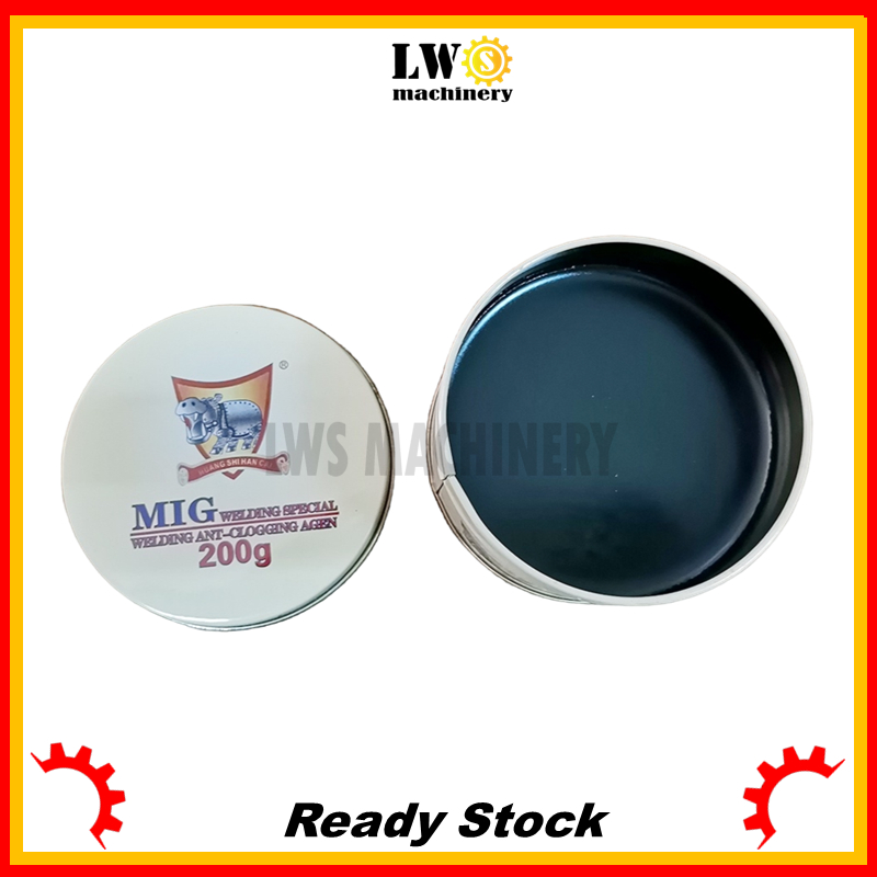 Welding Nozzle Anti-Clog Gel – 200g TIG/MIG Welder Paste, Spatter Protection For Torch Tips, Flux Spray Tools, And Wire Feed Machines