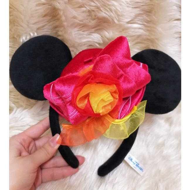 Original Japan Tokyo Disney Resort Minnie Mouse Soft toys Hairband ...