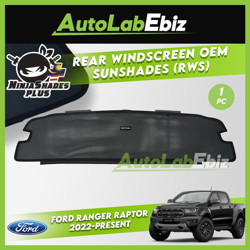 Ford Ranger Raptor 2022-Present NinjaShades Plus Rear Windscreen OEM ...