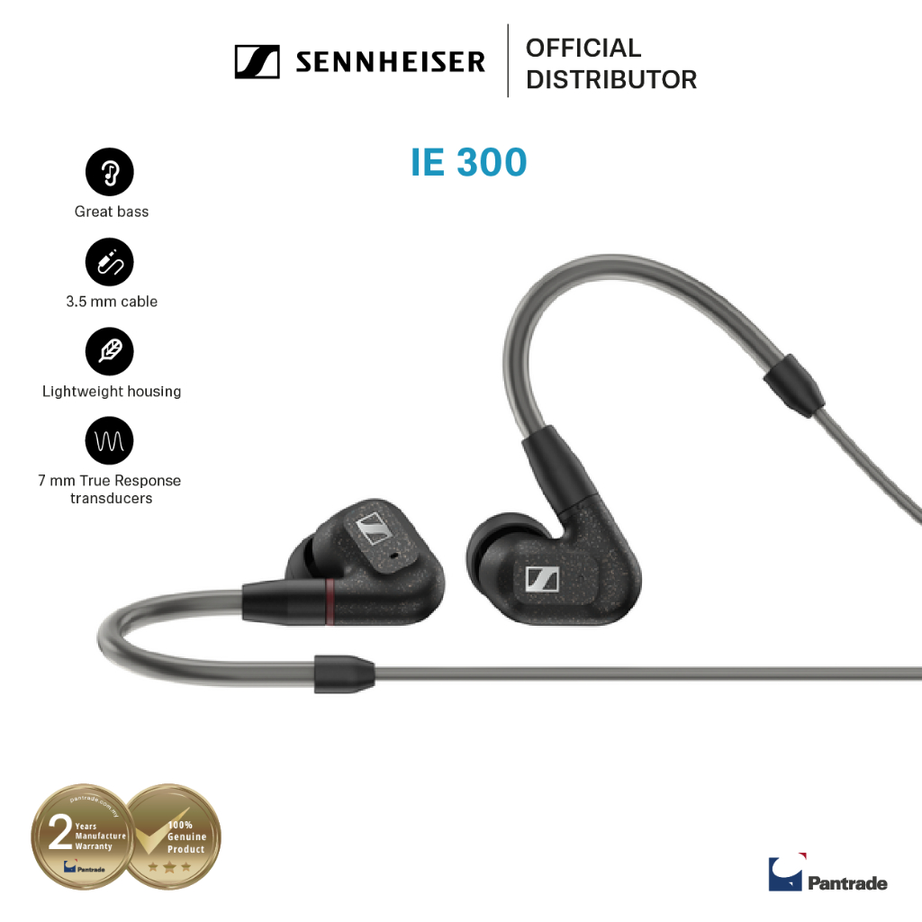 Sennheiser IE300 In-Ear High-Fidelity Headphones | Shopee Malaysia