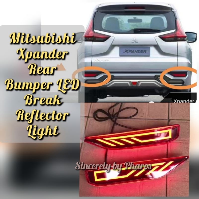 [ Pharos ] Mitsubishi Xpander Rear Bumper LED Break reflector light ...