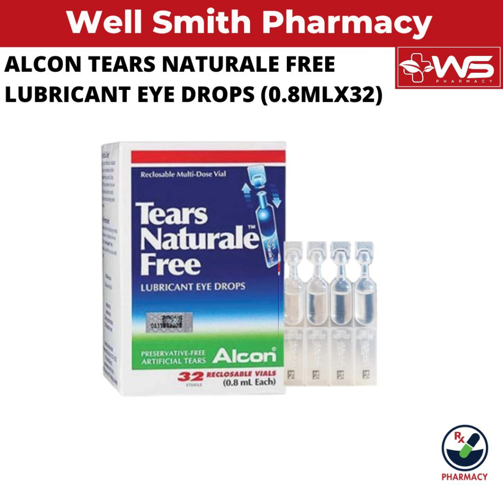 Alcon Tears Naturale Free Lubricant Eye Drops 08mlx32preservative Free Shopee Malaysia 0367