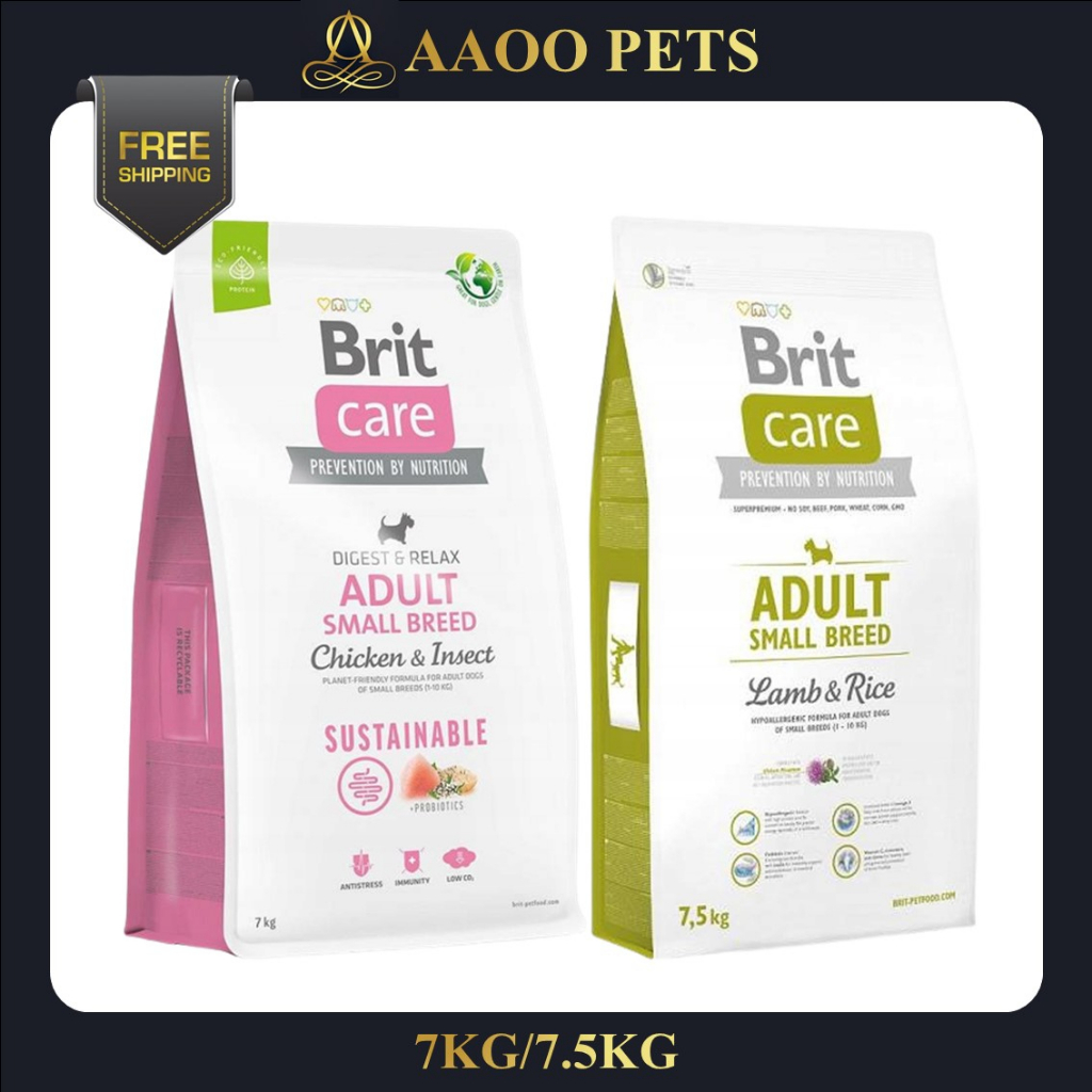 brit care adult small breed lamb&rice