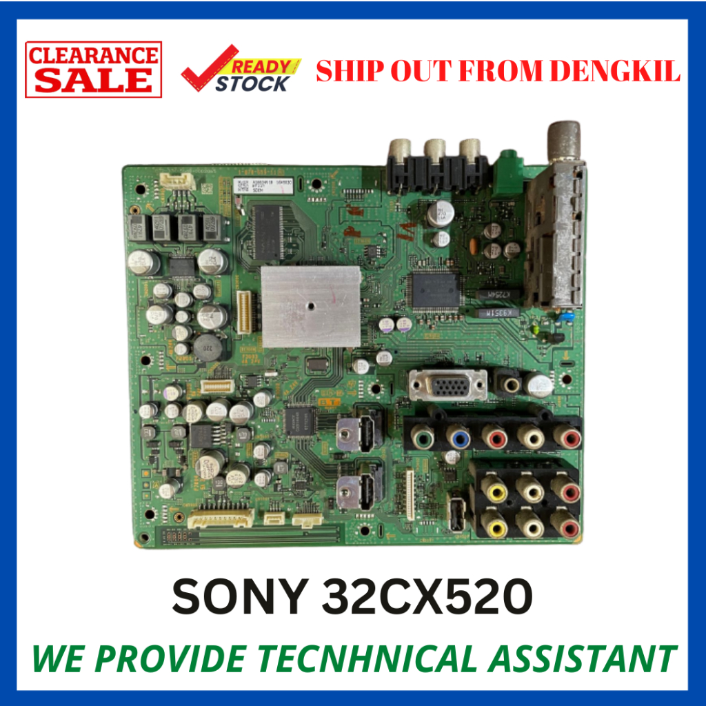 Clearance Sales Sony 32CX520 Original Main Board Shopee Malaysia