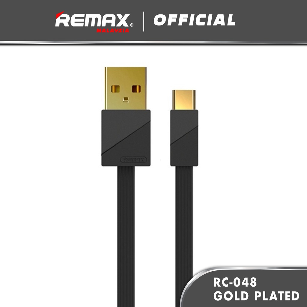 Remax Rc Gold Plating Micro Usb Type C Quick Charging A Data Cable